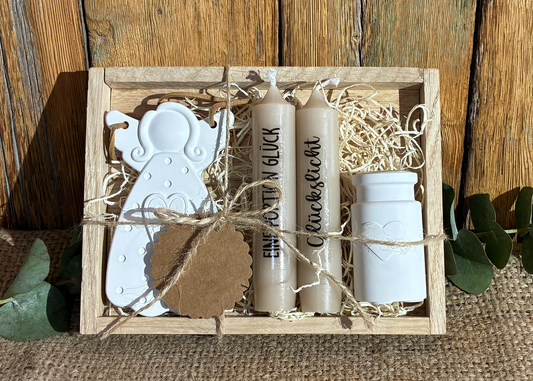 Schutzengel Geschenkset – Kleine Aufmerksamkeit mit Herz