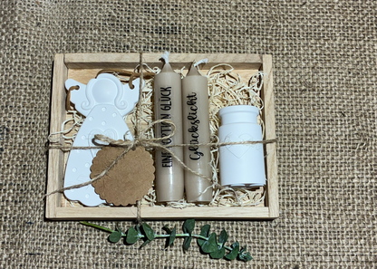 Schutzengel Geschenkset – Kleine Aufmerksamkeit mit Herz