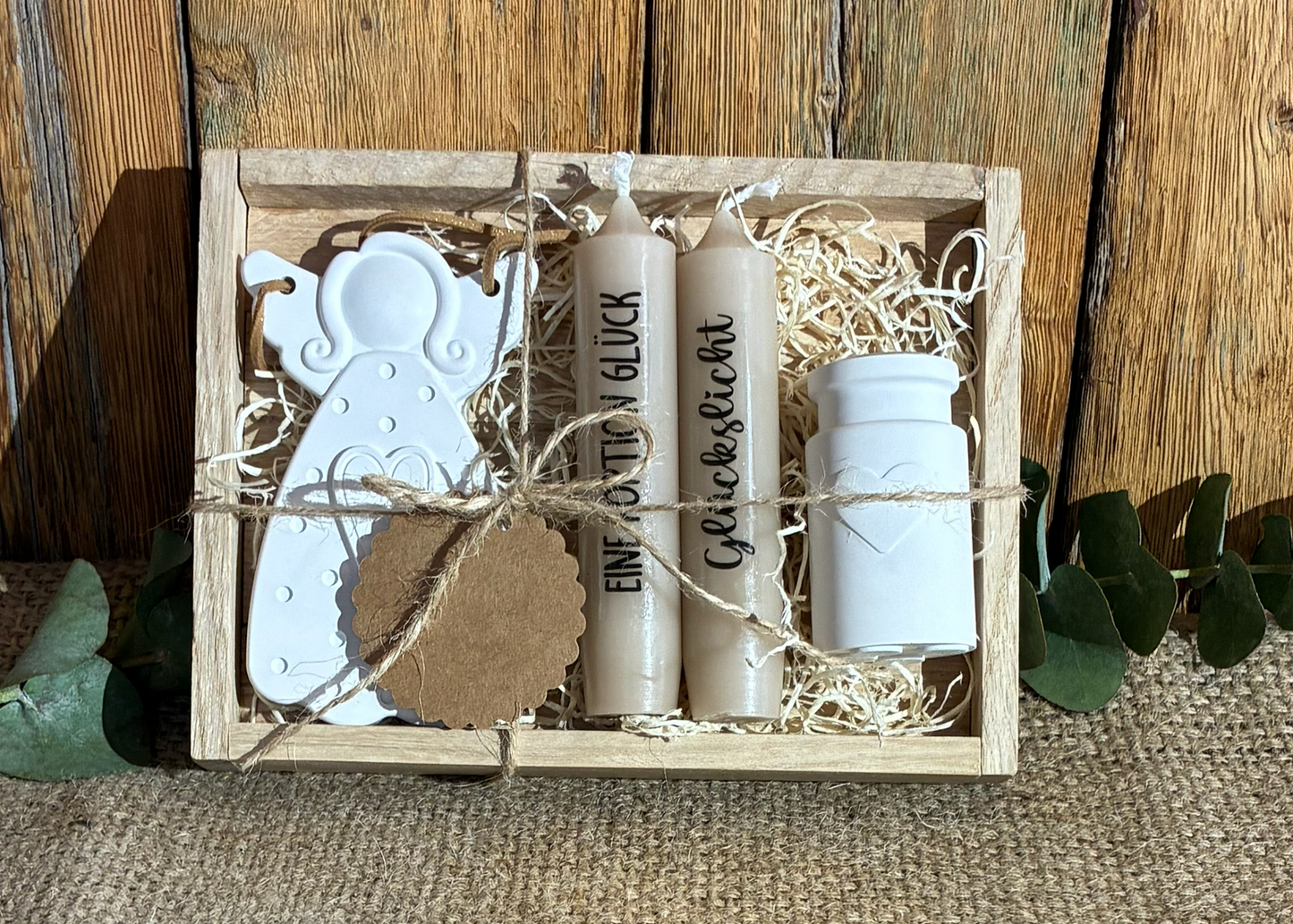 Schutzengel Geschenkset – Kleine Aufmerksamkeit mit Herz